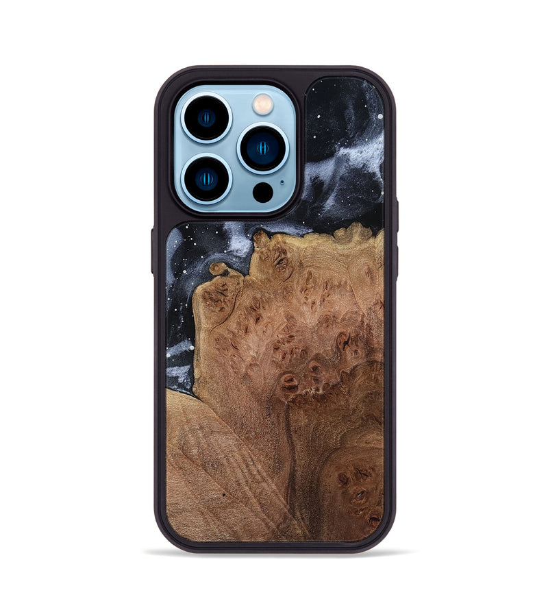 iPhone 14 Pro Wood Phone Case - Bethzy (Cosmos, 799505)