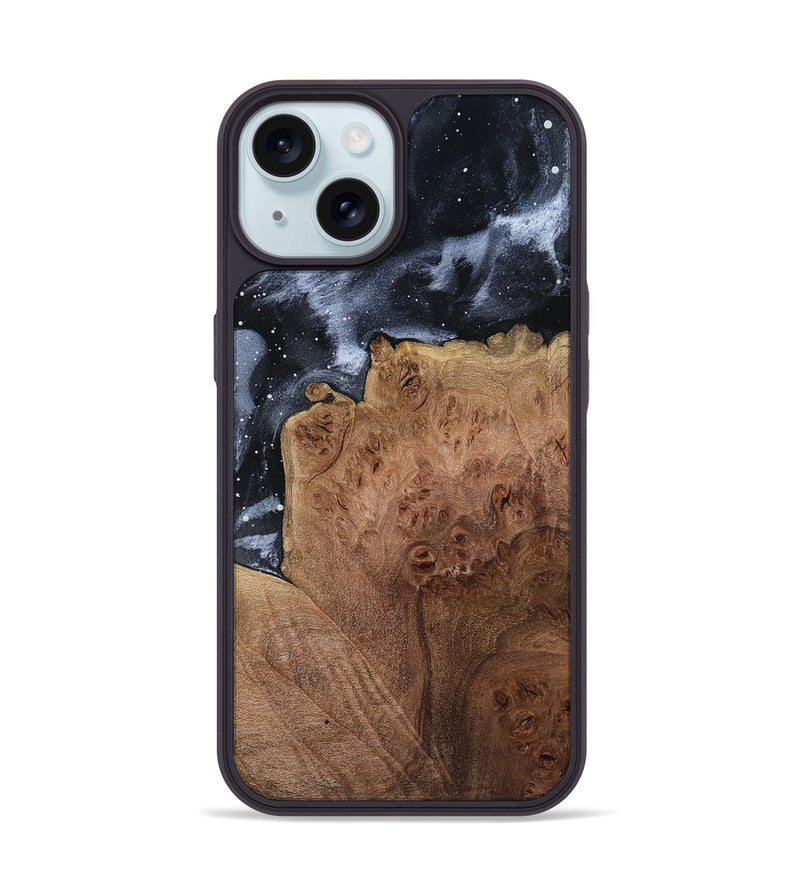 iPhone 15 Wood Phone Case - Bethzy (Cosmos, 799505)