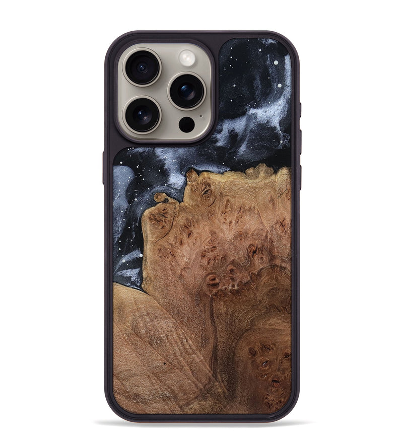 iPhone 15 Pro Max Wood Phone Case - Bethzy (Cosmos, 799505)