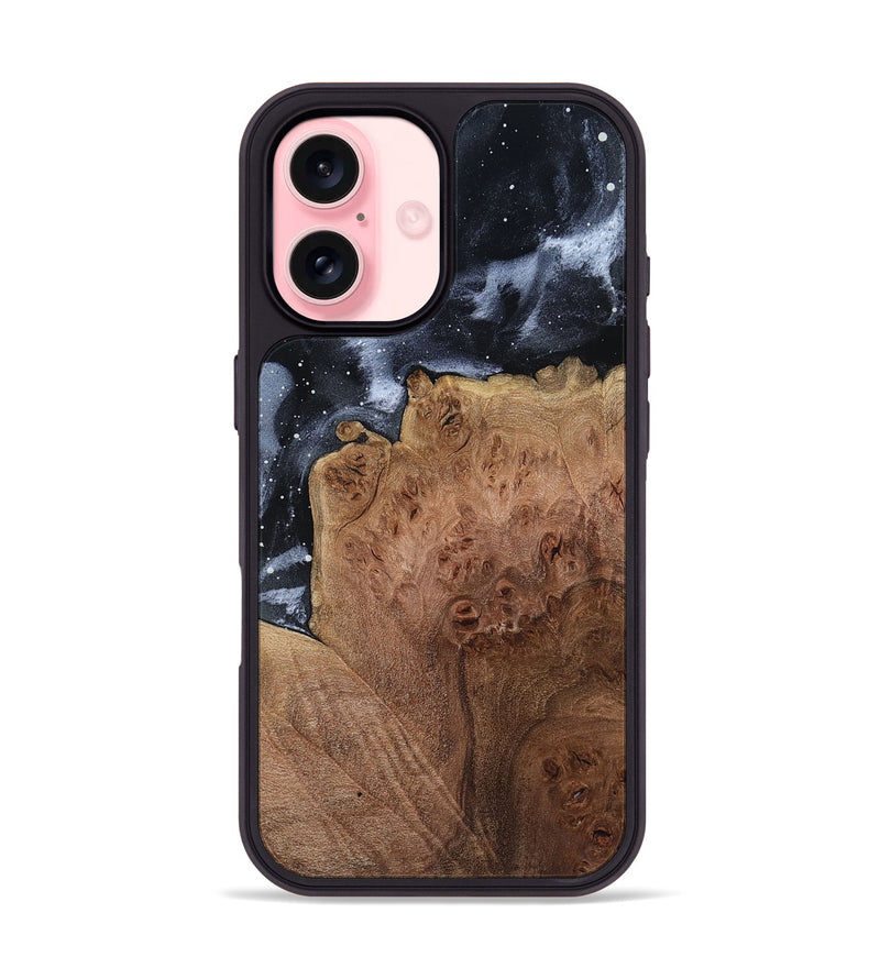 iPhone 16 Wood Phone Case - Bethzy (Cosmos, 799505)