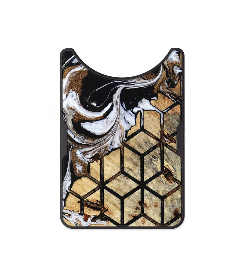 Alloy Wood Wallet - Cari (Pattern, 799509)