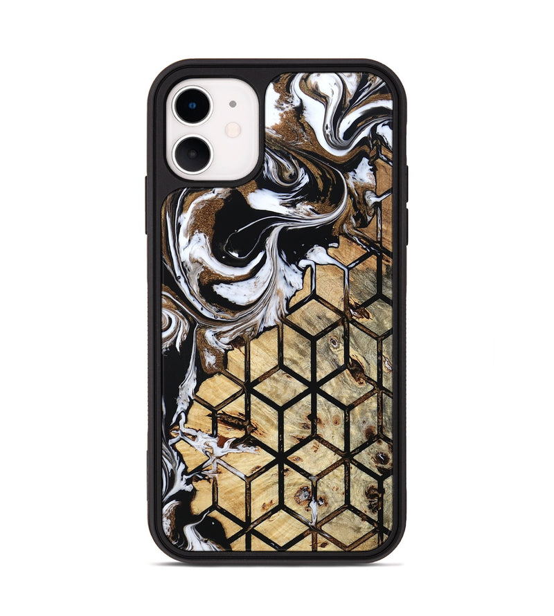 iPhone 11 Wood Phone Case - Cari (Pattern, 799509)