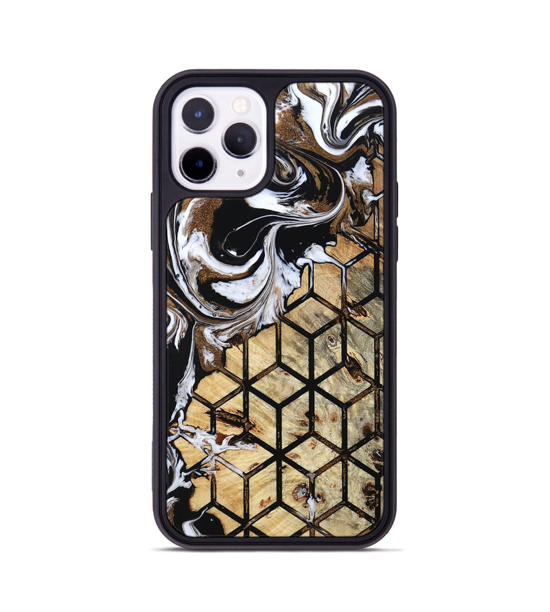 iPhone 11 Pro Wood Phone Case - Cari (Pattern, 799509)