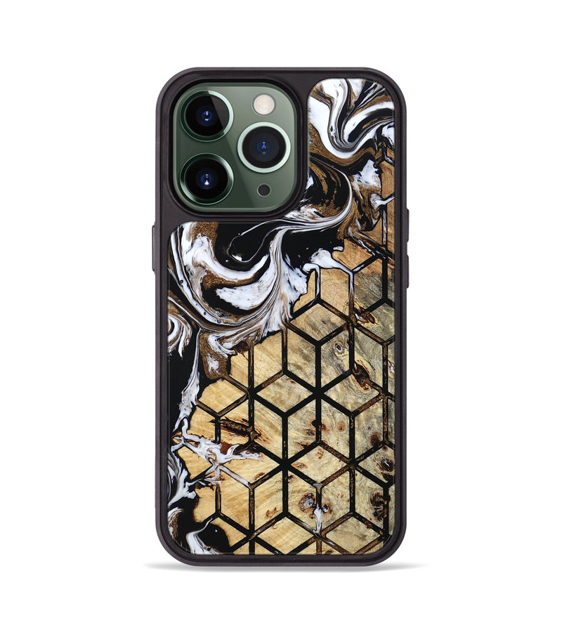 iPhone 13 Pro Wood Phone Case - Cari (Pattern, 799509)
