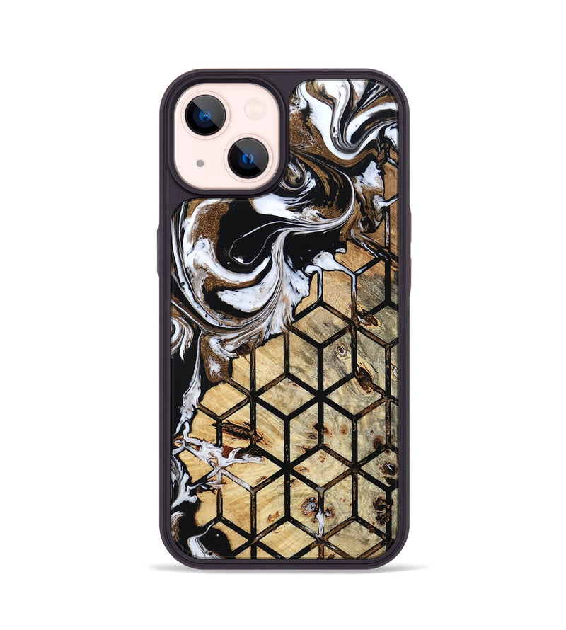 iPhone 14 Wood Phone Case - Cari (Pattern, 799509)