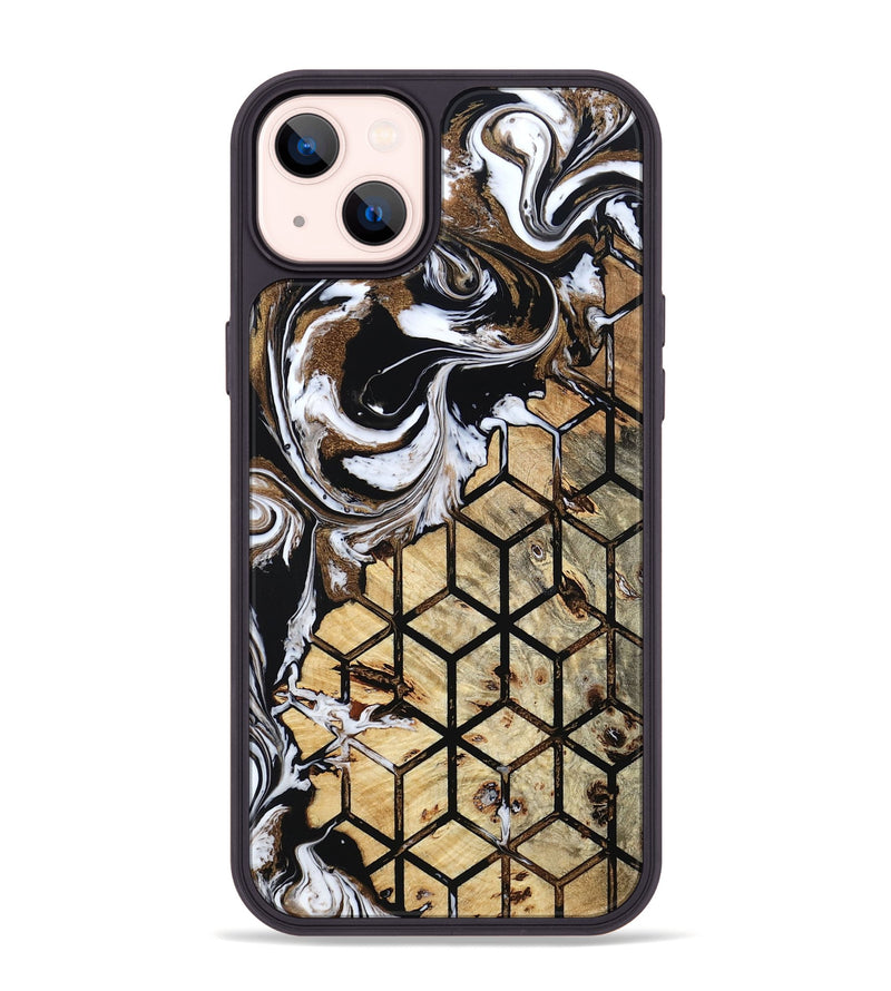 iPhone 14 Plus Wood Phone Case - Cari (Pattern, 799509)