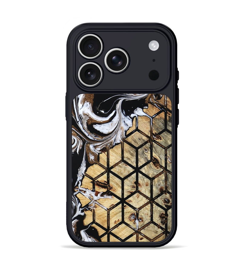 iPhone 17 Pro Wood Phone Case - Cari (Pattern, 799509)