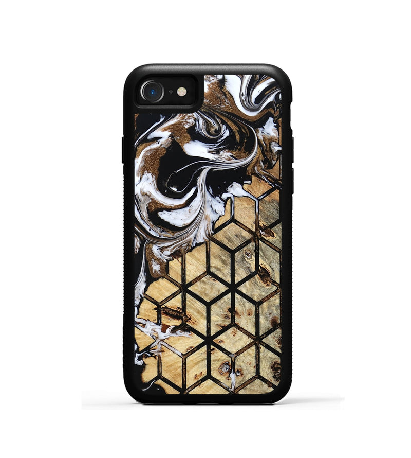 iPhone SE Wood Phone Case - Cari (Pattern, 799509)