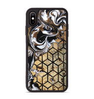 iPhone Xs Max Wood Phone Case - Cari (Pattern, 799509)