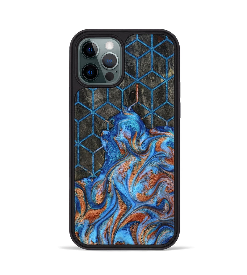 iPhone 12 Pro Wood Phone Case - Jerald (Pattern, 799510)