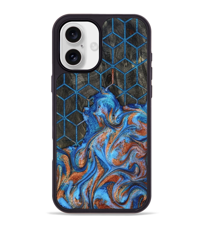 iPhone 16 Plus Wood Phone Case - Jerald (Pattern, 799510)