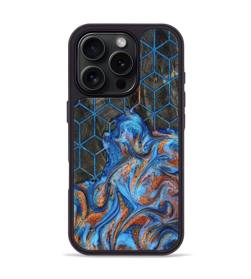 iPhone 16 Pro Wood Phone Case - Jerald (Pattern, 799510)