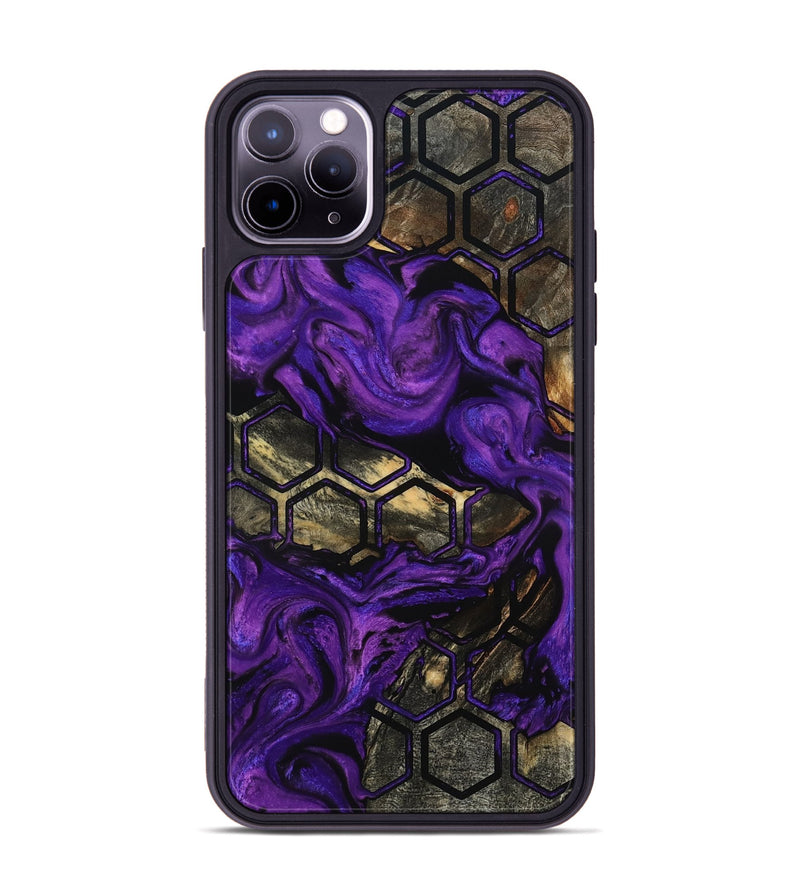 iPhone 11 Pro Max Wood Phone Case - Leonel (Pattern, 799513)