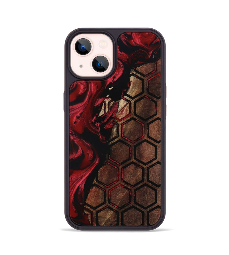 iPhone 14 Wood Phone Case - Carlie (Pattern, 799514)