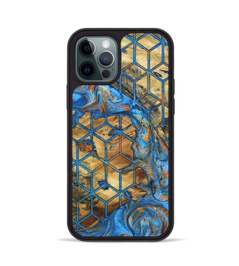 iPhone 12 Pro Wood Phone Case - Melba (Pattern, 799515)