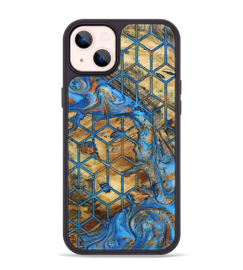 iPhone 14 Plus Wood Phone Case - Melba (Pattern, 799515)