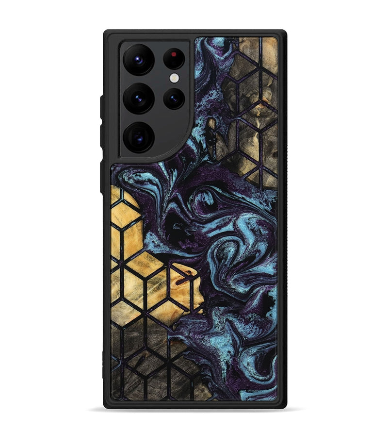 Galaxy S22 Ultra Wood Phone Case - Hillary (Pattern, 799519)