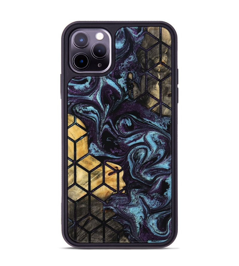 iPhone 11 Pro Max Wood Phone Case - Hillary (Pattern, 799519)