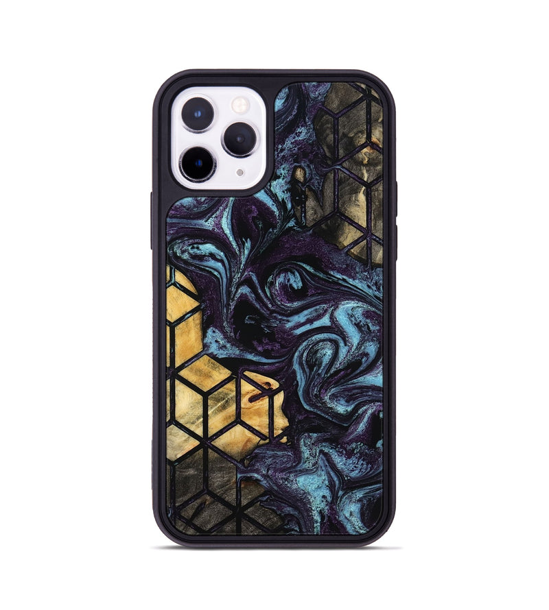 iPhone 11 Pro Wood Phone Case - Hillary (Pattern, 799519)