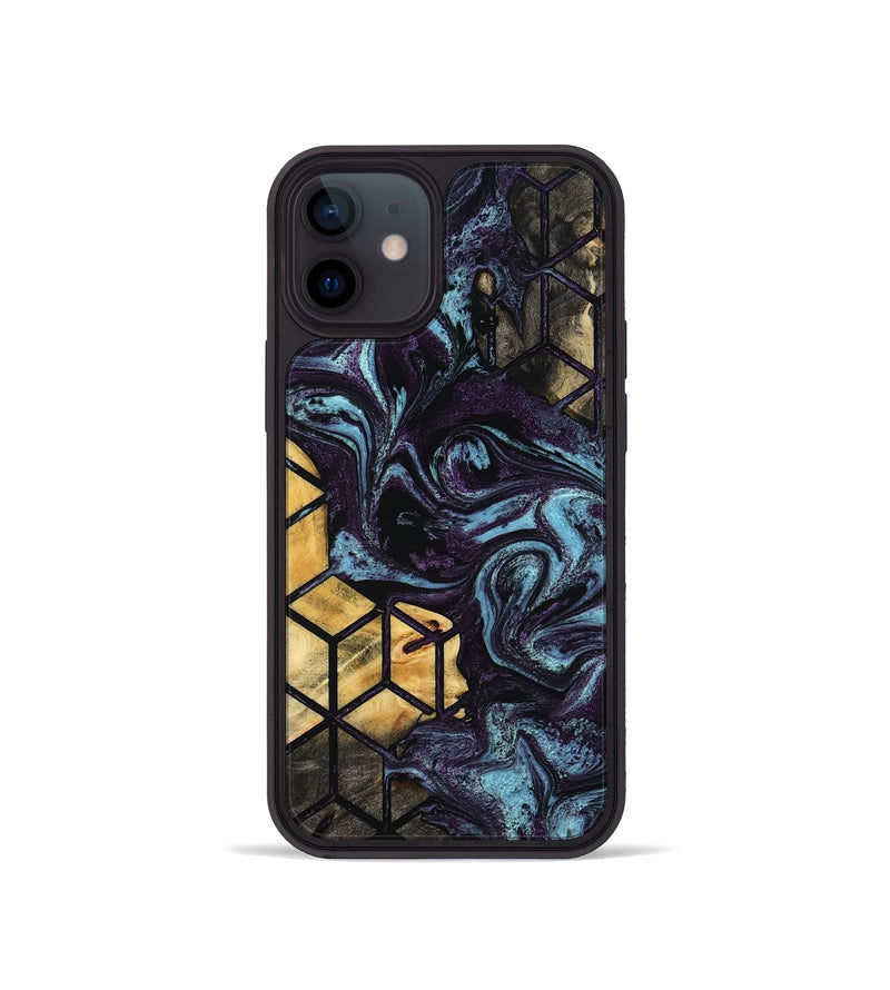 iPhone 12 mini Wood Phone Case - Hillary (Pattern, 799519)