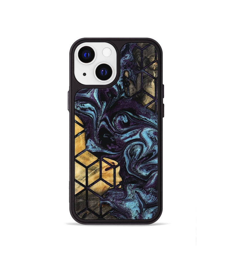 iPhone 13 mini Wood Phone Case - Hillary (Pattern, 799519)