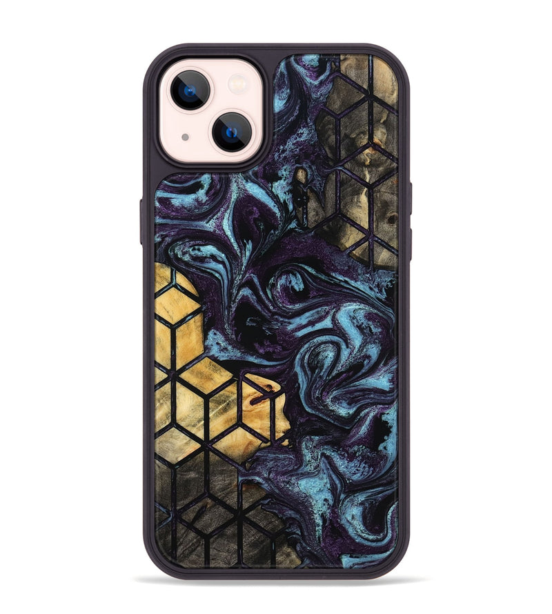 iPhone 14 Plus Wood Phone Case - Hillary (Pattern, 799519)