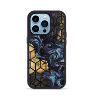 iPhone 14 Pro Wood Phone Case - Hillary (Pattern, 799519)