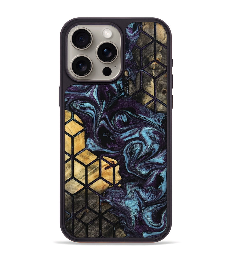 iPhone 15 Pro Max Wood Phone Case - Hillary (Pattern, 799519)