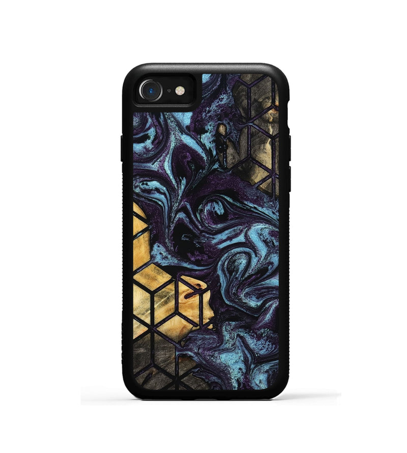 iPhone SE Wood Phone Case - Hillary (Pattern, 799519)