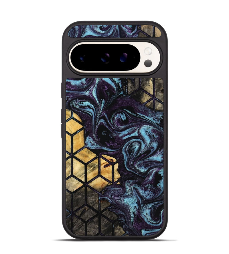 Pixel 9 Wood Phone Case - Hillary (Pattern, 799519)