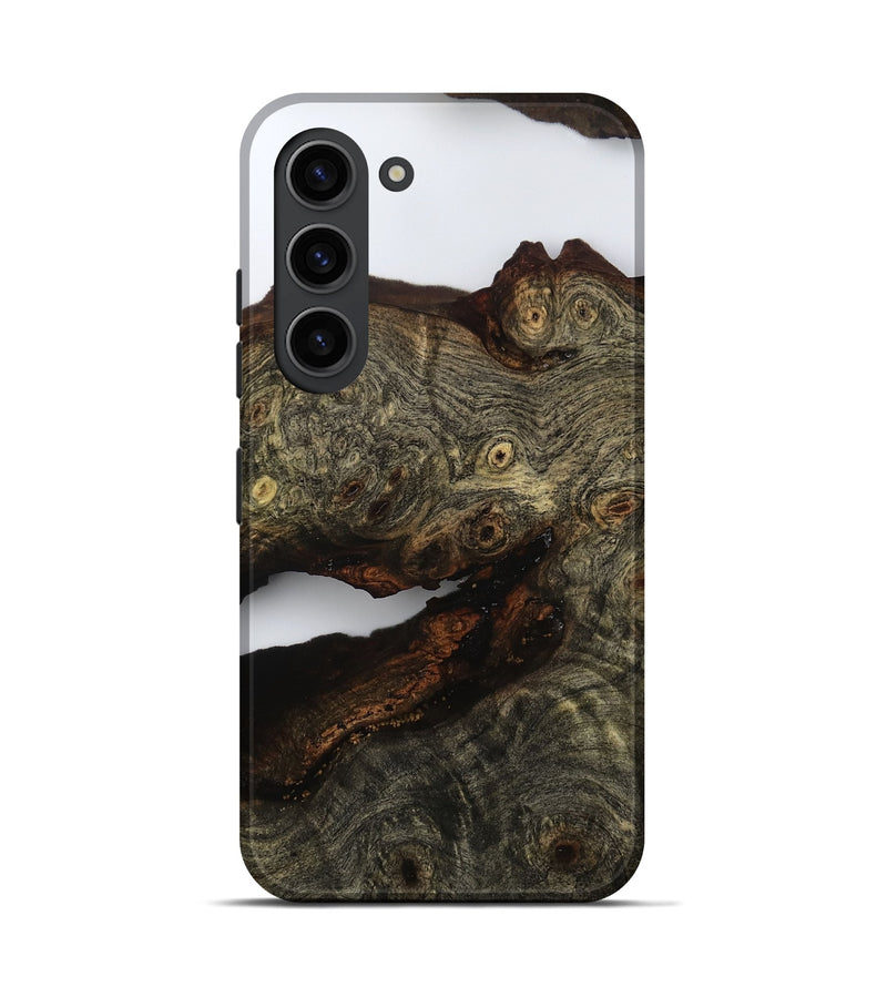 Galaxy S23 Wood Live Edge Phone Case - Sherri (Clear, 799526)