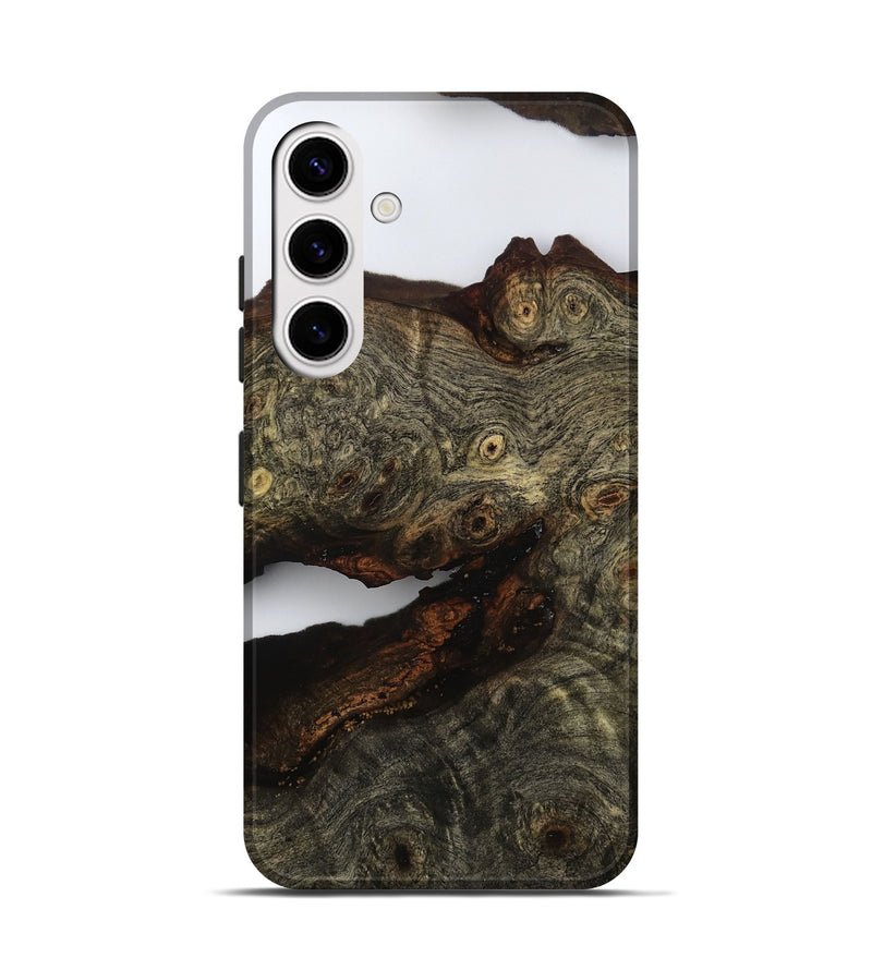 Galaxy S25 Wood Live Edge Phone Case - Sherri (Clear, 799526)