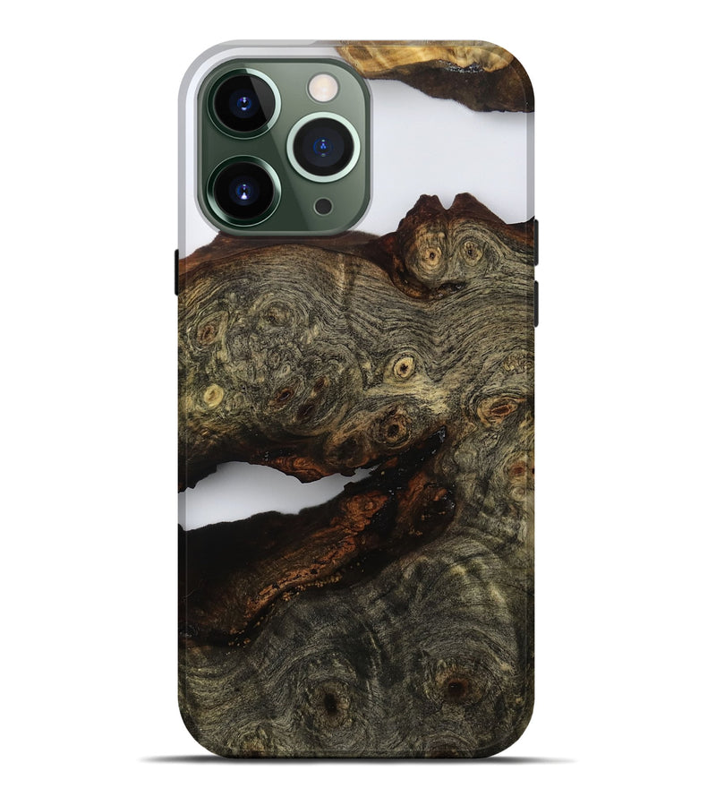 iPhone 13 Pro Max Wood Live Edge Phone Case - Sherri (Clear, 799526)