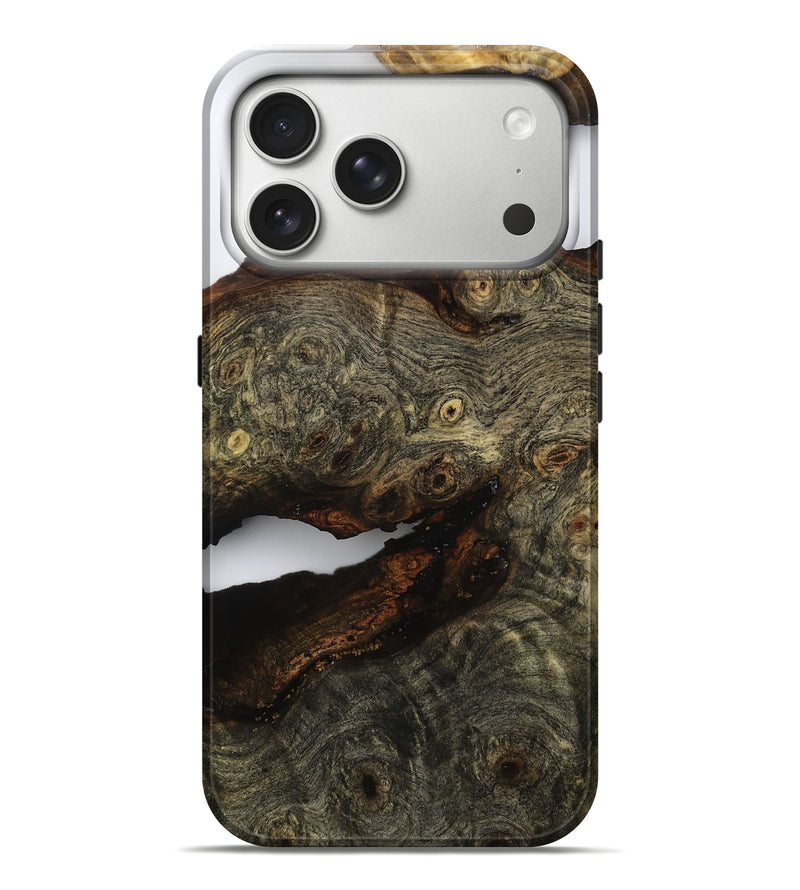iPhone 17 Pro Max Wood Live Edge Phone Case - Sherri (Clear, 799526)