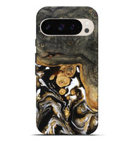 Pixel 9 Pro XL Wood Live Edge Phone Case - Cullen (Black & White, 799527)