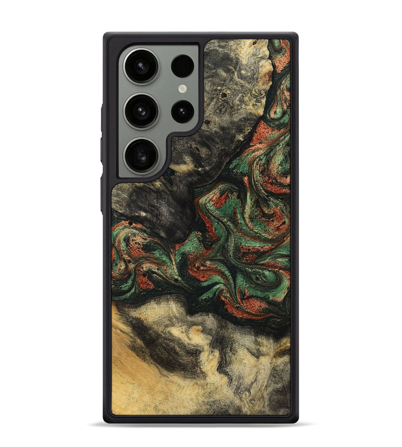 Galaxy S24 Ultra Wood Phone Case - Eliseo (Green, 799533)