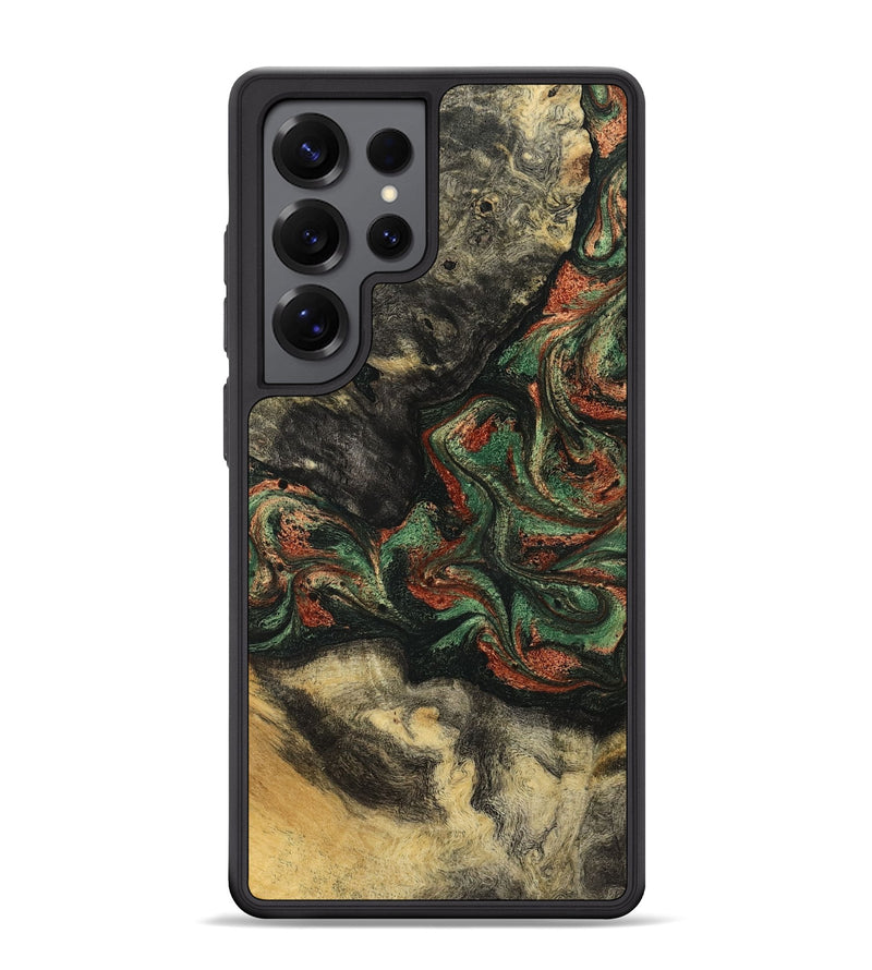 Galaxy S25 Ultra Wood Phone Case - Eliseo (Green, 799533)