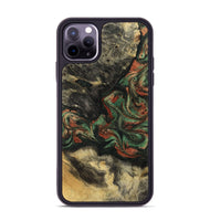 iPhone 11 Pro Max Wood Phone Case - Eliseo (Green, 799533)