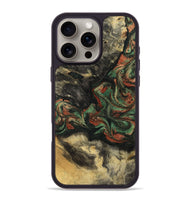 iPhone 16 Pro Max Wood Phone Case - Eliseo (Green, 799533)