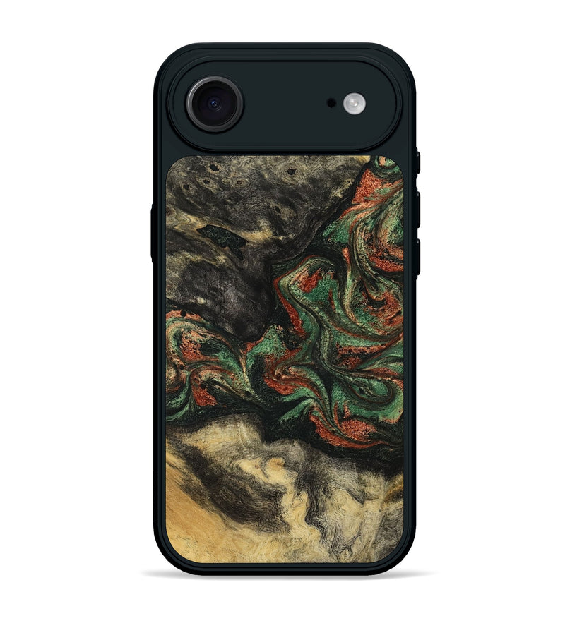 iPhone 17 Air Wood Phone Case - Eliseo (Green, 799533)