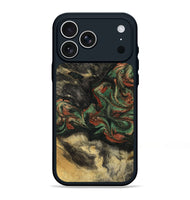 iPhone 17 Pro Max Wood Phone Case - Eliseo (Green, 799533)