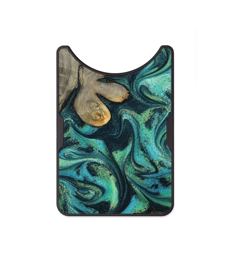 Alloy Wood Wallet - Sid (Blue, 799534)