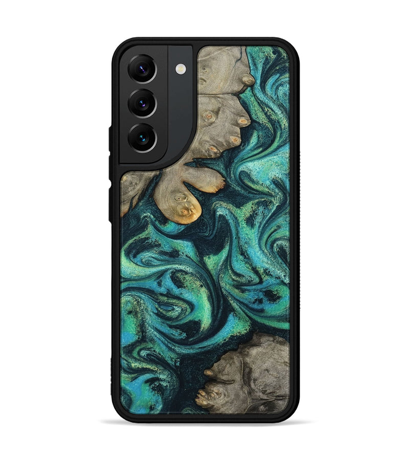 Galaxy S22 Plus Wood Phone Case - Sid (Blue, 799534)