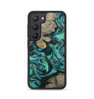 Galaxy S23 Wood Phone Case - Sid (Blue, 799534)
