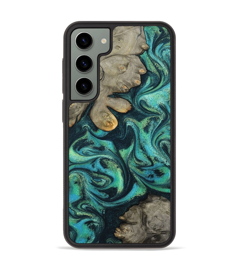 Galaxy S23 Plus Wood Phone Case - Sid (Blue, 799534)