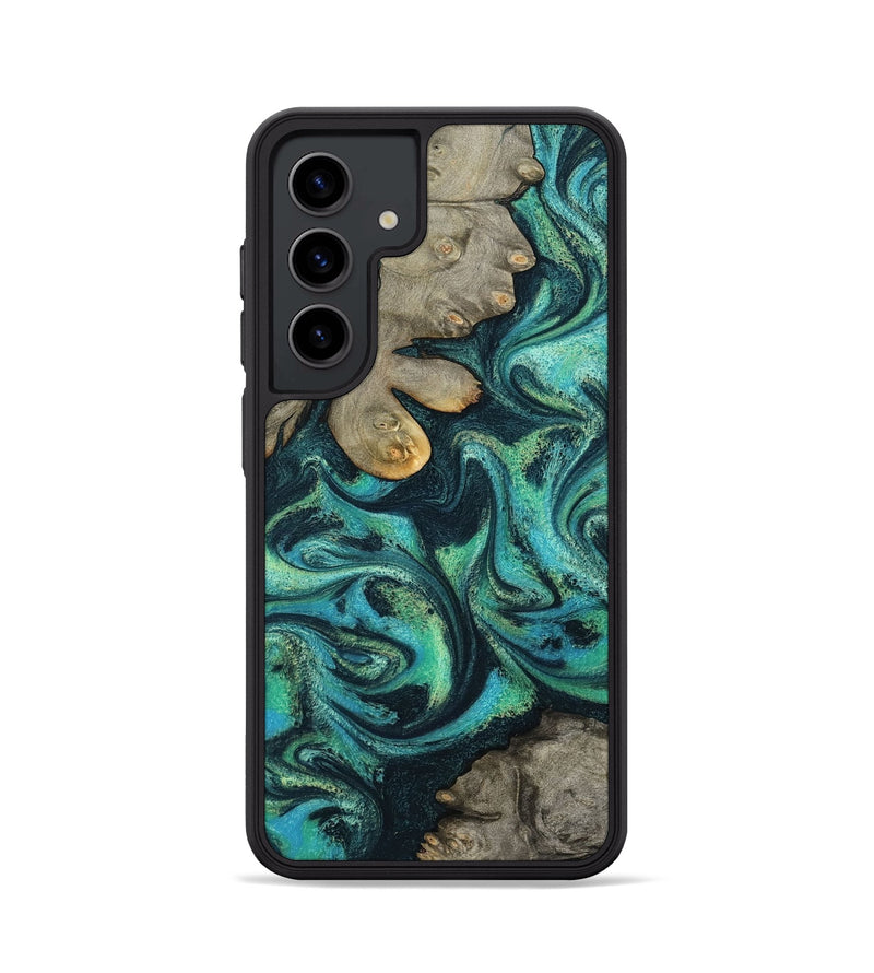 Galaxy S24 Wood Phone Case - Sid (Blue, 799534)