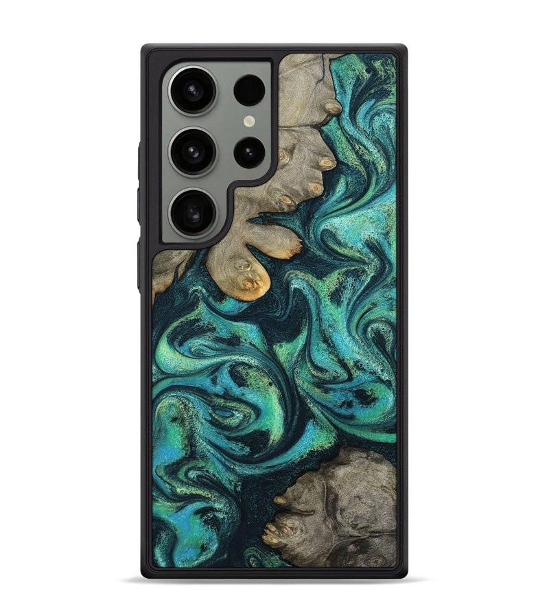 Galaxy S24 Ultra Wood Phone Case - Sid (Blue, 799534)