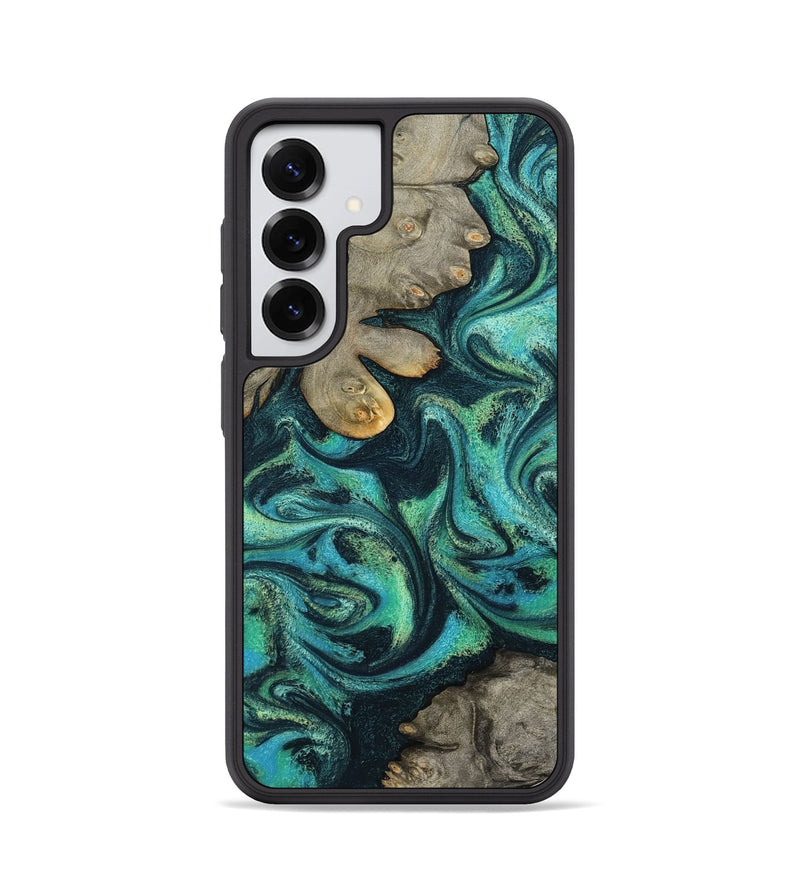 Galaxy S25 Wood Phone Case - Sid (Blue, 799534)