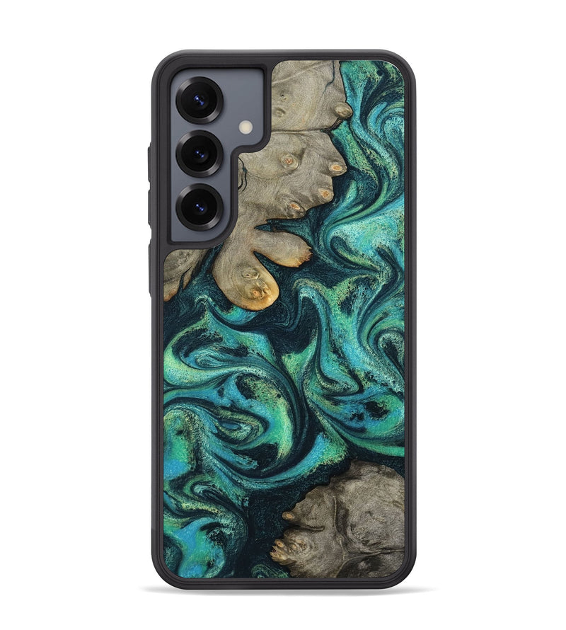 Galaxy S25 Plus Wood Phone Case - Sid (Blue, 799534)
