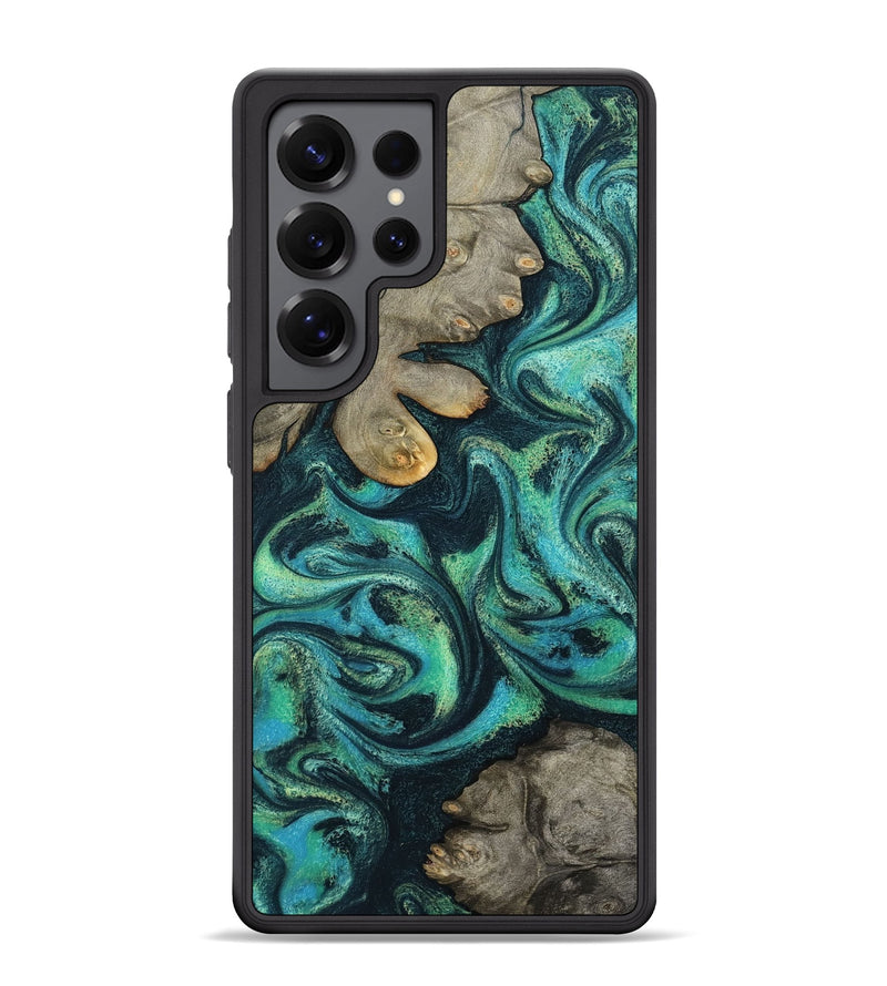 Galaxy S25 Ultra Wood Phone Case - Sid (Blue, 799534)